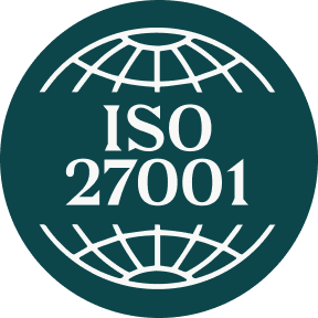 ISO 27001 badge